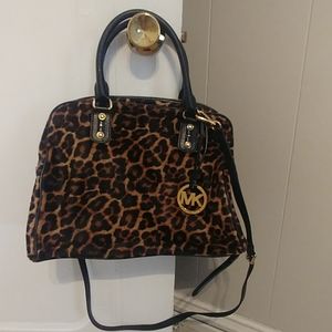 Michael Kors Animal Print Purse